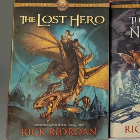 (2) Rick Riordan Books. Heroes Of Olympus - Picture 2 of 3